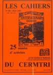 Les Cahiers du Cermtri année 2001 n° 101