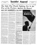Manifeste du Premier mai 1940 du SWP