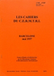 Cahiers du Cermtri 2007 numéro 125