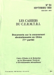 Cahiers du Cermtri année 1989 numéro 54 BAP