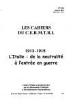 Cahiers du Cermtri année 2014_n°154