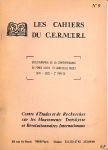 Les Cahiers du Cermtri année 1978 n° 9