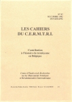 Les Cahiers du Cermtri année 1982 n° 27_0