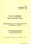 Les Cahiers du Cermtri année 1992 n° 67