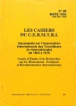 Les Cahiers du Cermtri année 1993 n° 68