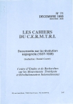 Les Cahiers du Cermtri année 1993 n°71