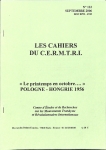 Les Cahiers du Cermtri année 2006 n° 122