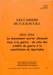 Les Cahiers du Cermtri année 2014 n° 153